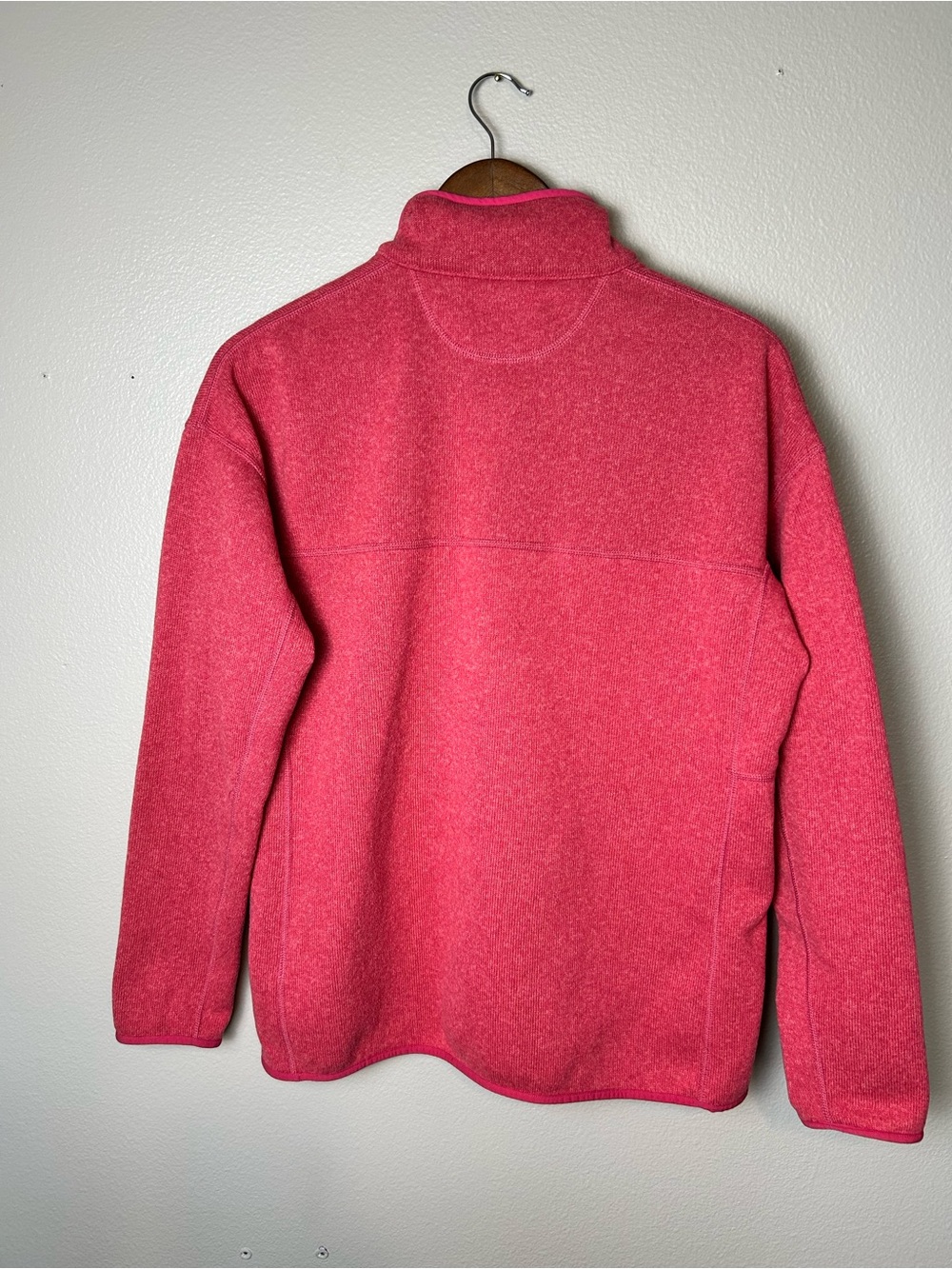 Patagonia Marsupial Snap Fleece Pullover Gorpcore Outdoor Reef Pink size Large - Picture 3 of 7